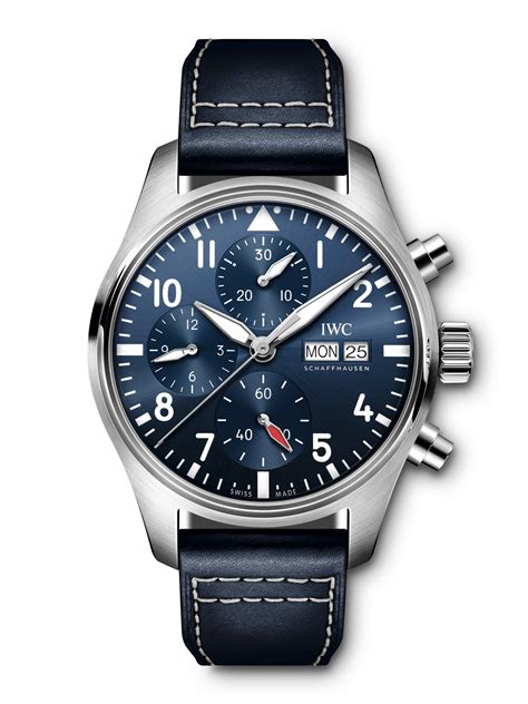 iwc pilot 41 black|iwc pilot chronograph 41mm.